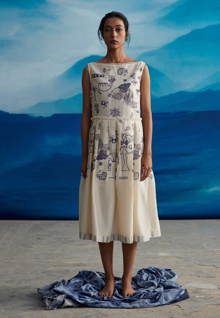 Pema Knife Pleat Dress DRESSES Ahmev