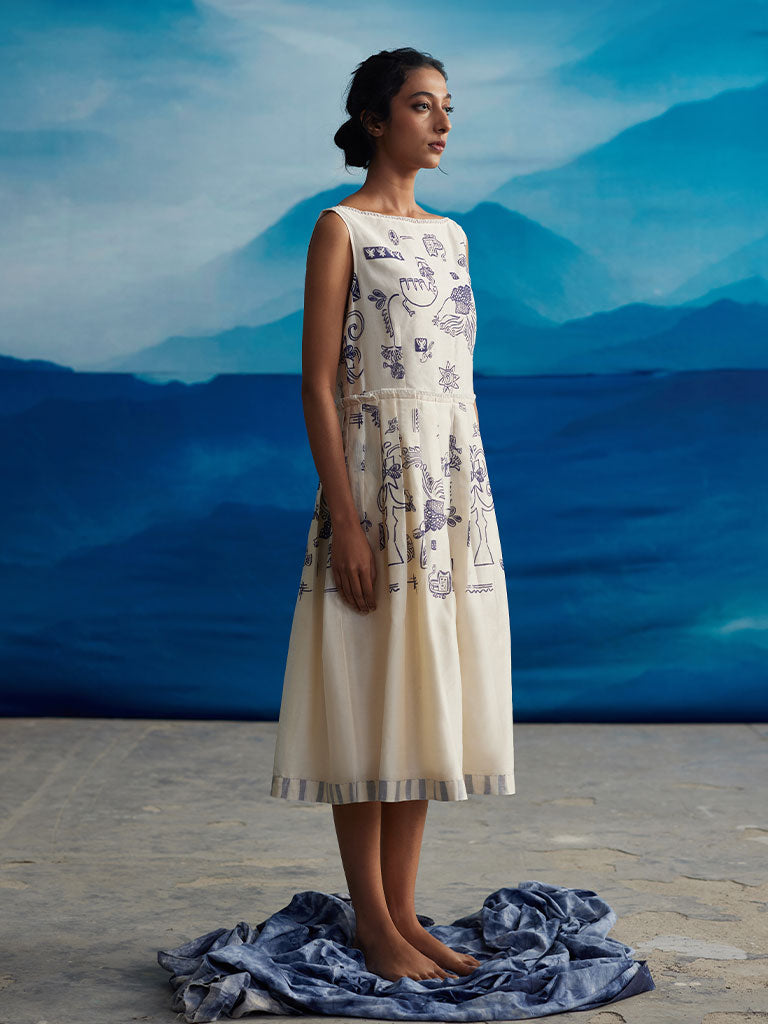 Pema Knife Pleat Dress DRESSES Ahmev