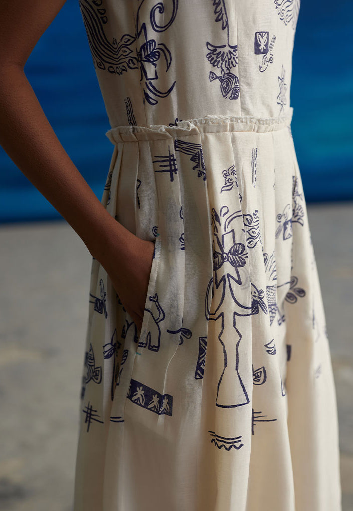 Pema Knife Pleat Dress DRESSES Ahmev