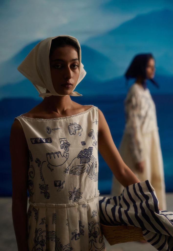 Pema Knife Pleat Dress DRESSES Ahmev