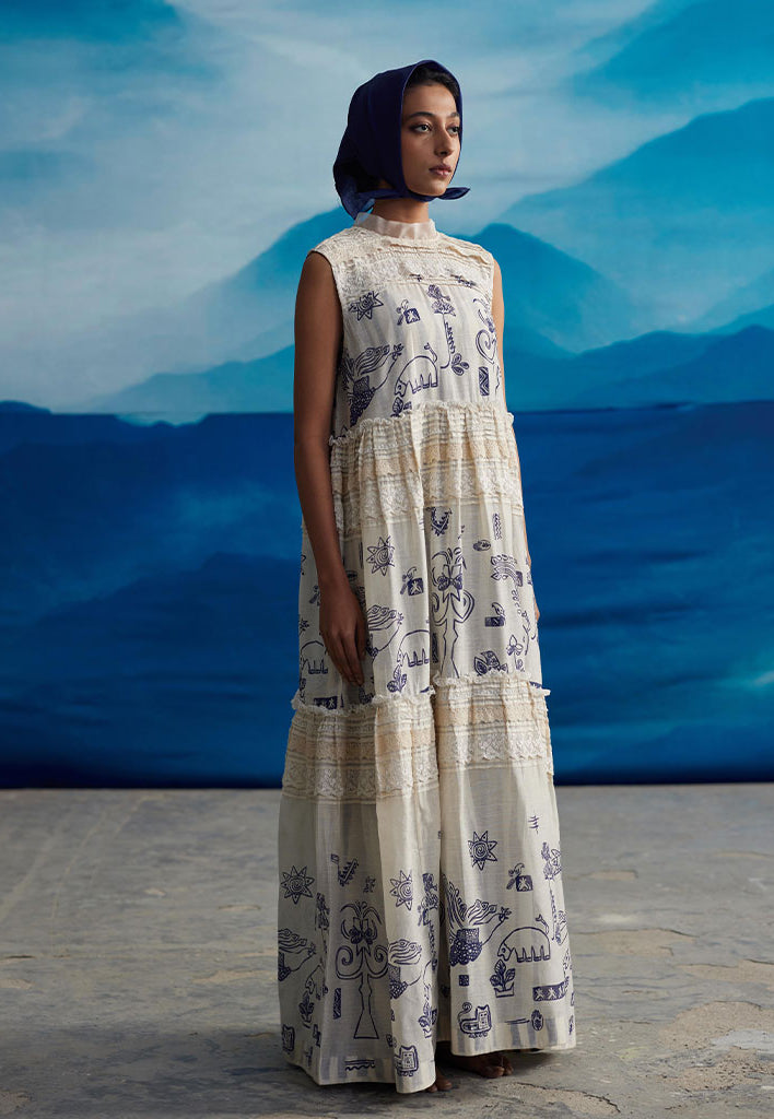 Azami Tier Dress DRESSES Ahmev