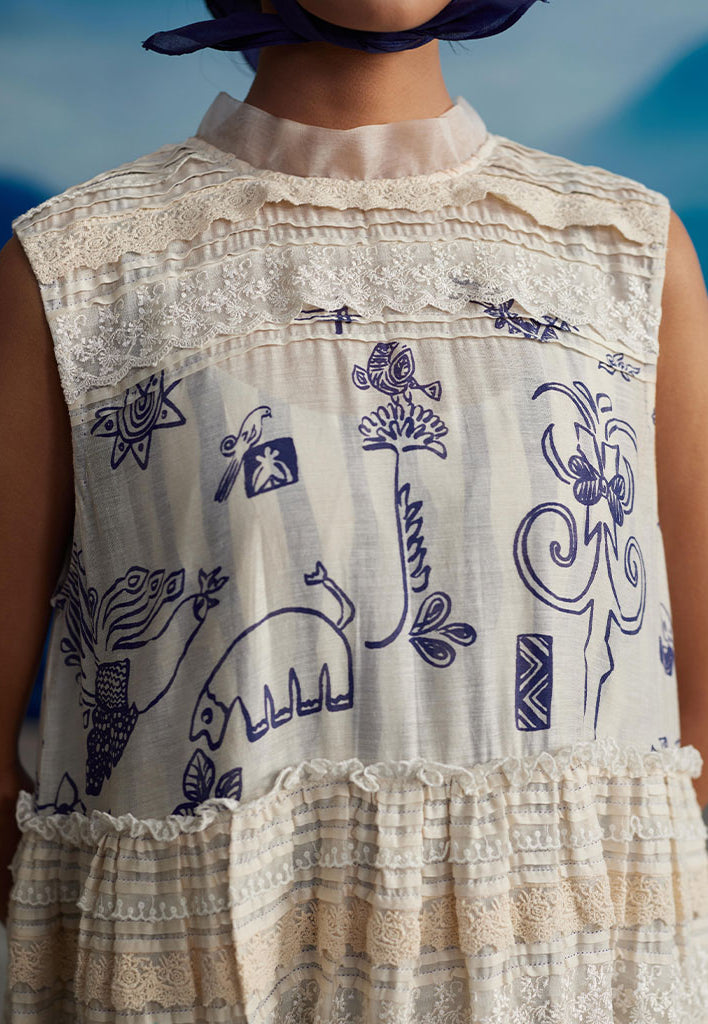 Azami Tier Dress DRESSES Ahmev