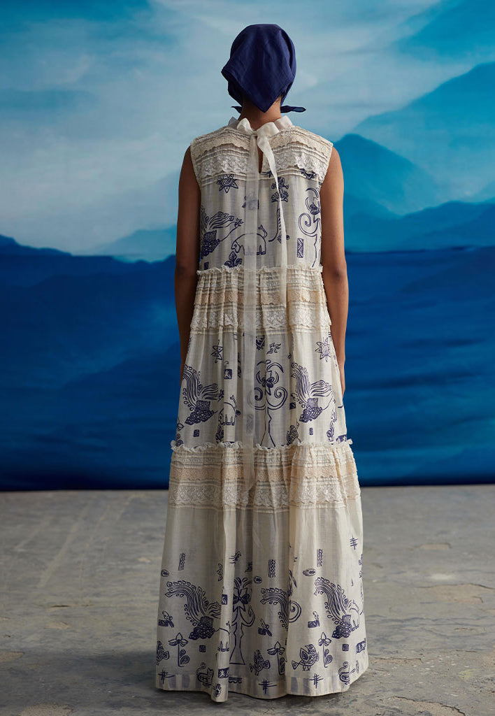 Azami Tier Dress DRESSES Ahmev