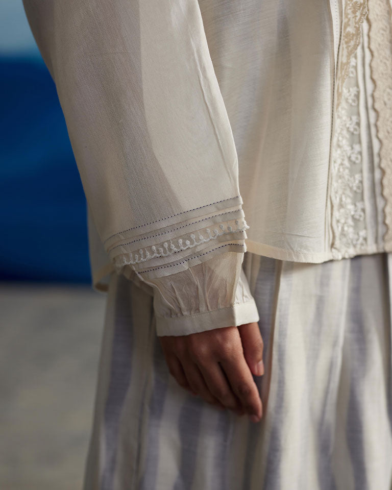 Marrila Dolman Lace Shirt TOPS Ahmev