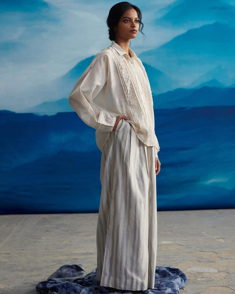 Marrila Dolman Lace Shirt TOPS Ahmev