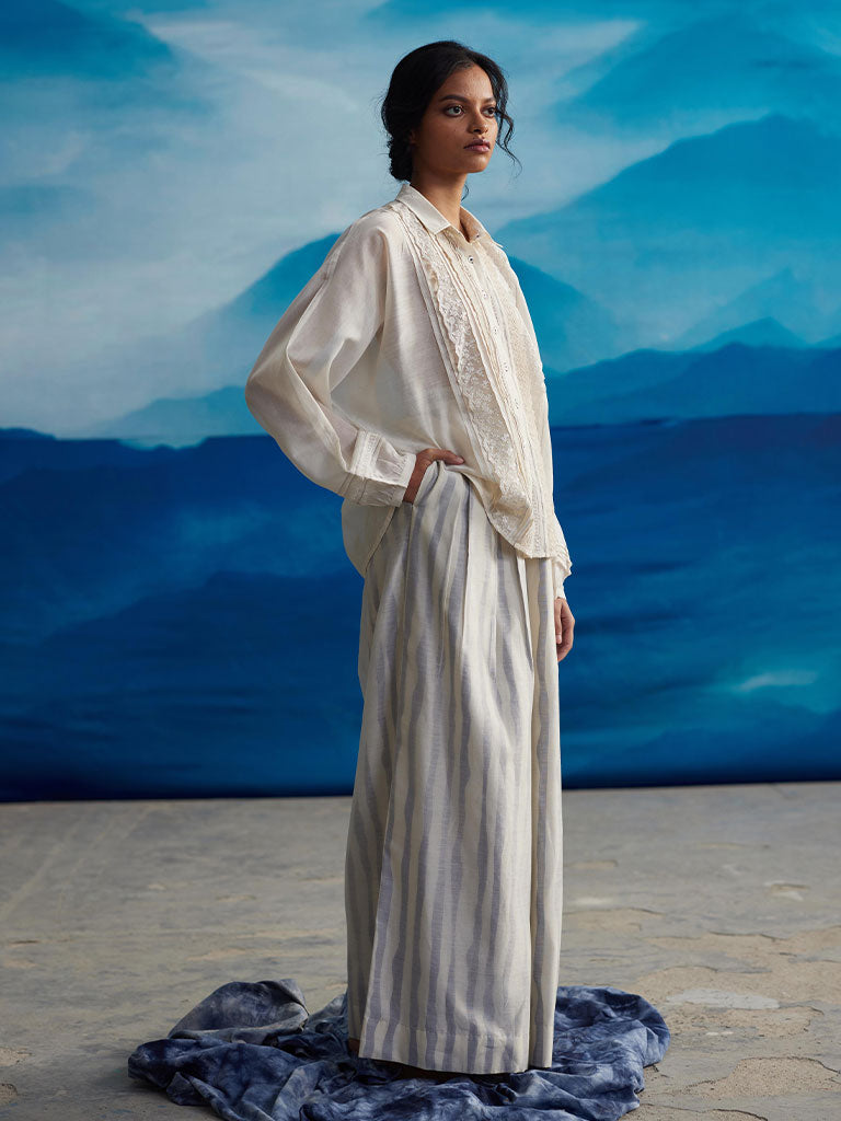 Marrila Dolman Lace Shirt TOPS Ahmev