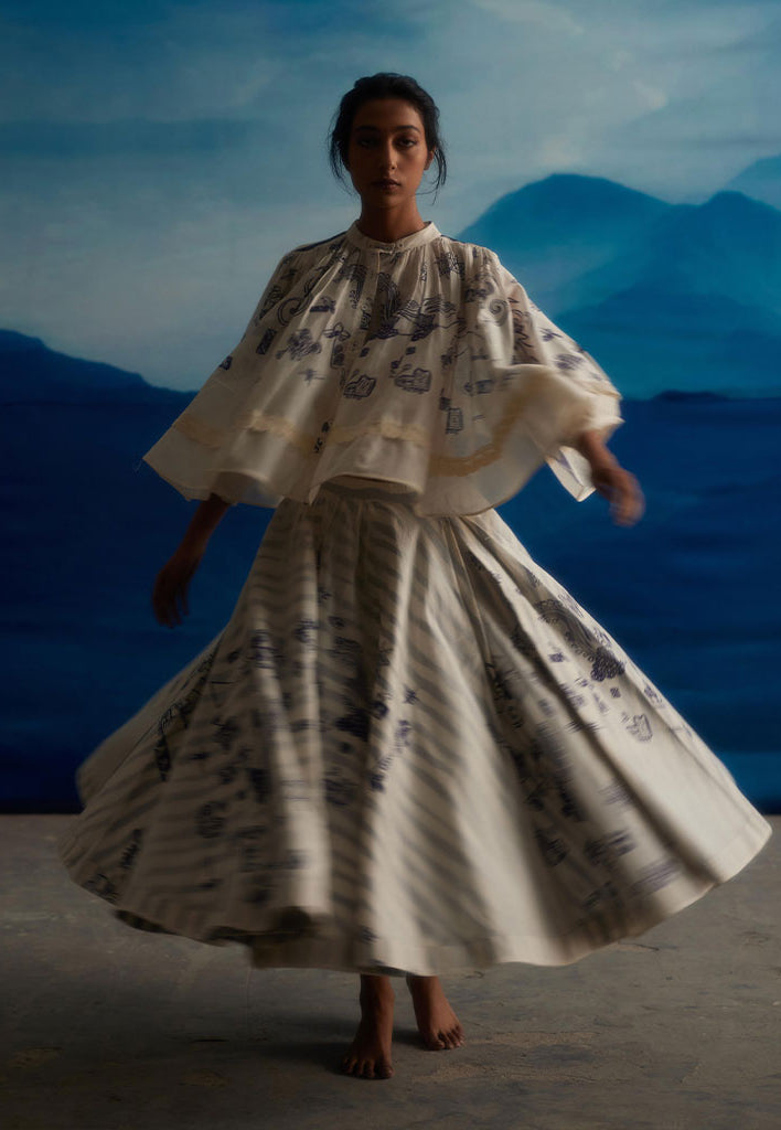 Juniper Gathered Top TOPS Ahmev