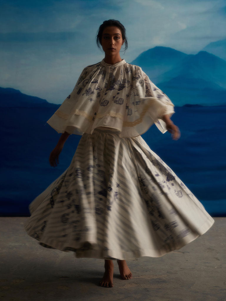 Juniper Gathered Top TOPS Ahmev