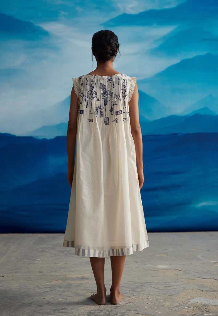 Mignon Pleated Neck Dress DRESSES Ahmev