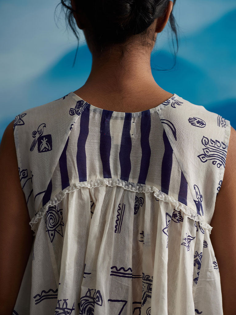 Bluebell Tie-up Top TOPS Ahmev