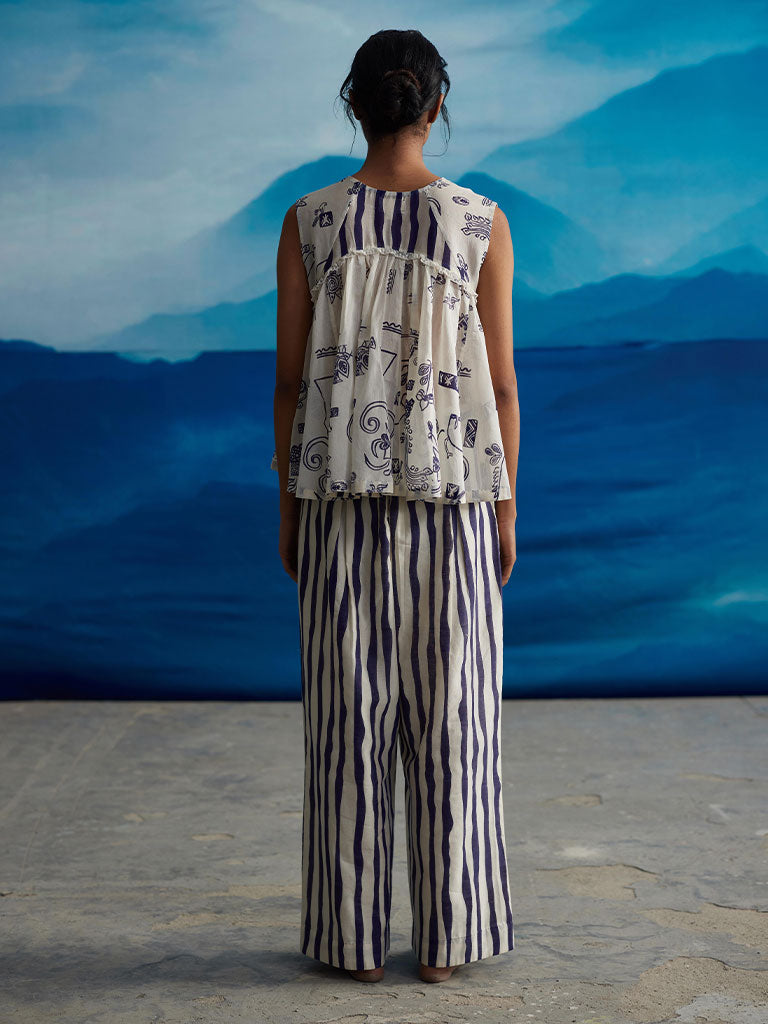 Bluebell Tie-up Top TOPS Ahmev