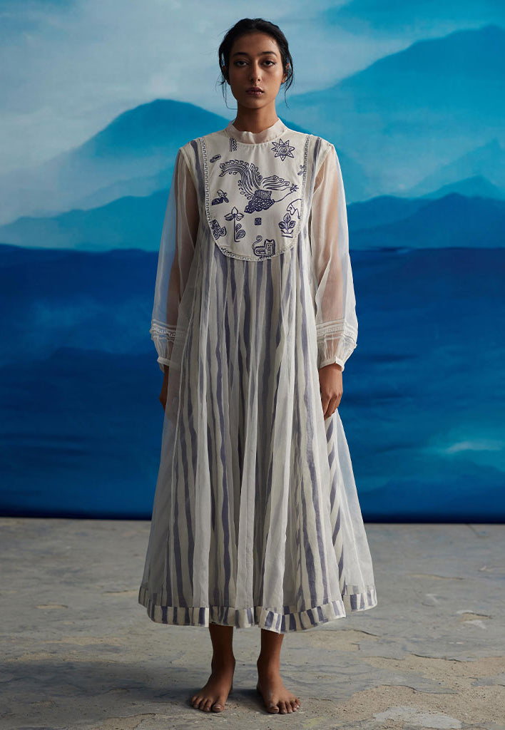 Blazing Yoke Dress DRESSES Ahmev