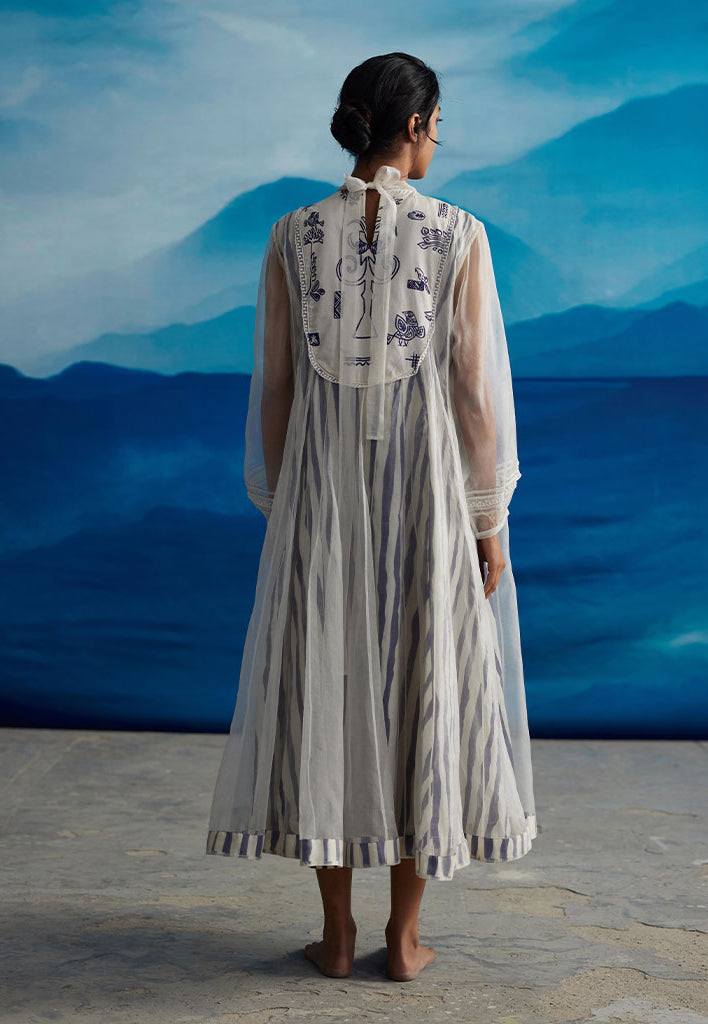 Blazing Yoke Dress DRESSES Ahmev