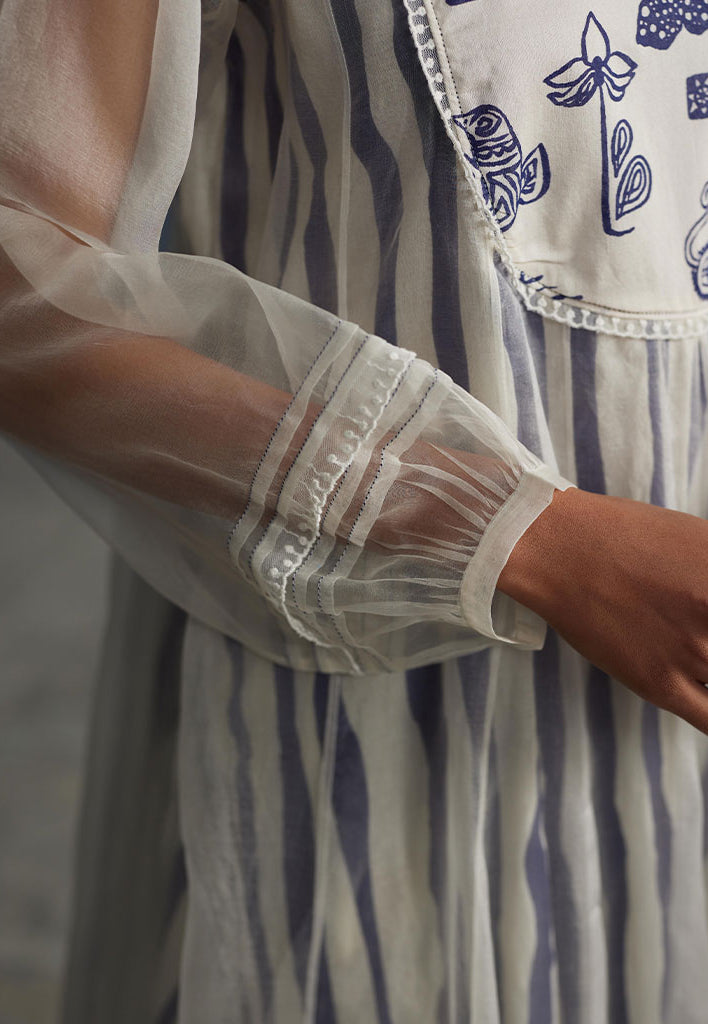 Blazing Yoke Dress DRESSES Ahmev