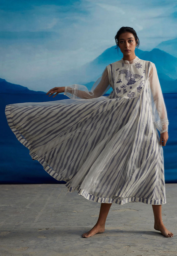 Blazing Yoke Dress DRESSES Ahmev