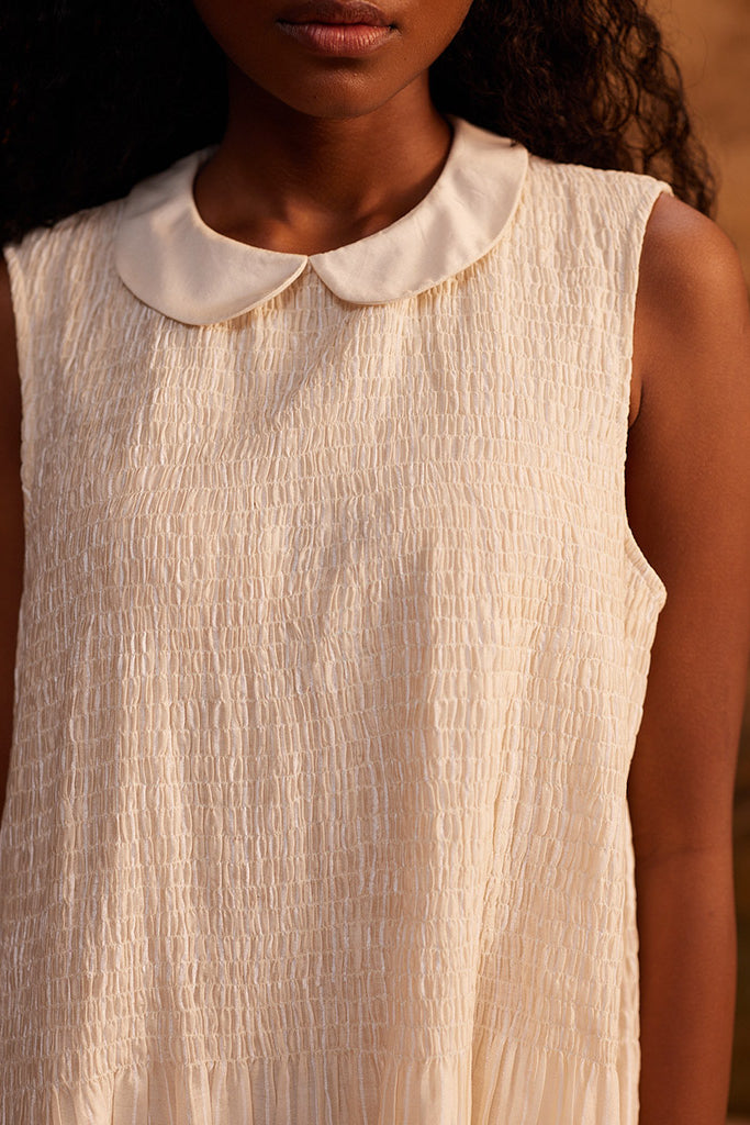 Shibui Stripe Ruching Dress DRESSES Ahmev