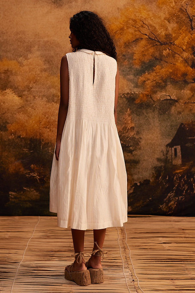 Shibui Stripe Ruching Dress DRESSES Ahmev