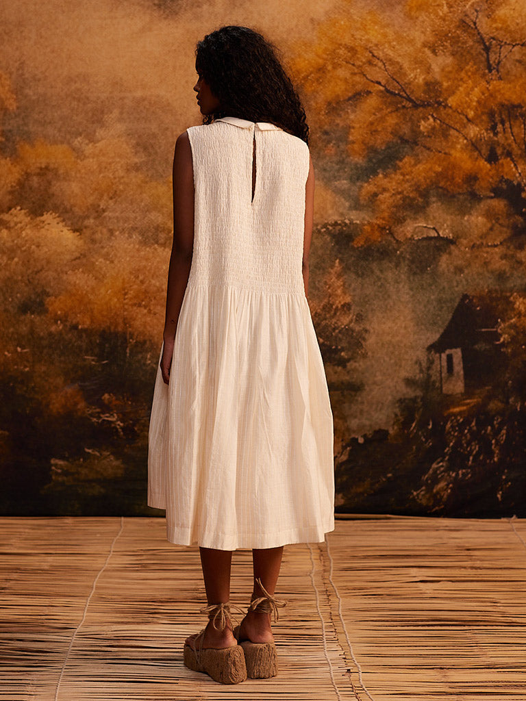 Shibui Stripe Ruching Dress DRESSES Ahmev