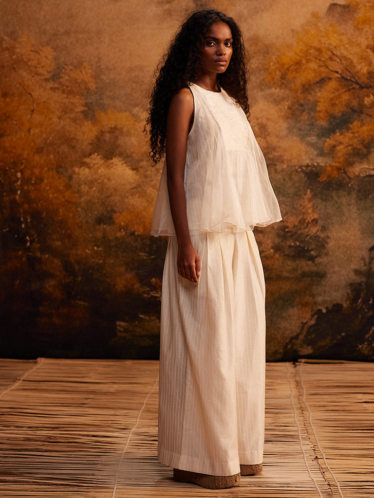 Hana Organza Halter Top TOPS Ahmev