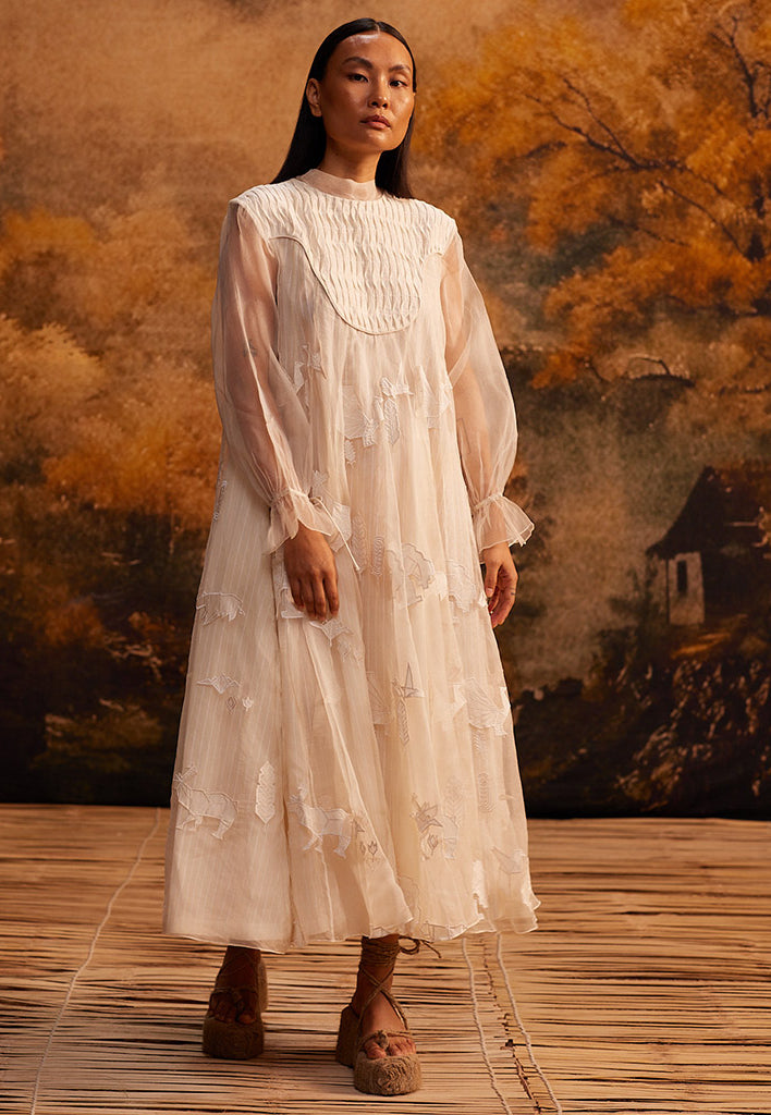 Saku Yoke Dress DRESSES Ahmev