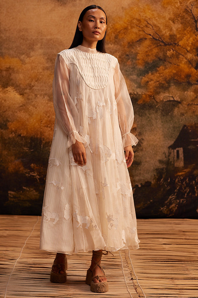 Saku Yoke Dress DRESSES Ahmev