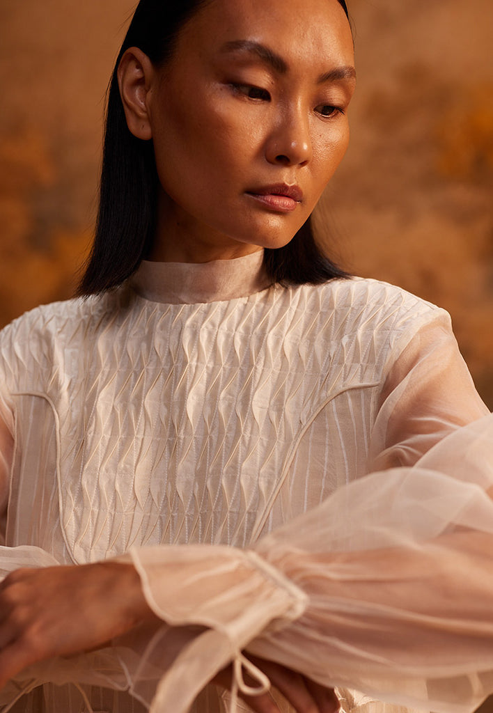 Saku Yoke Dress DRESSES Ahmev