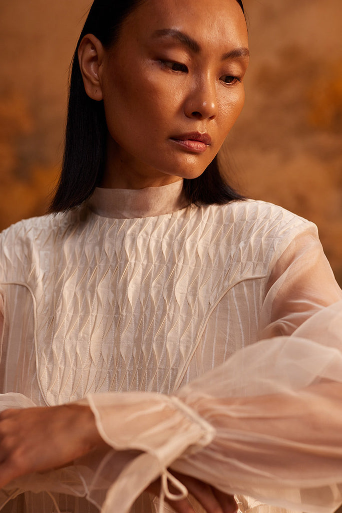 Saku Yoke Dress DRESSES Ahmev