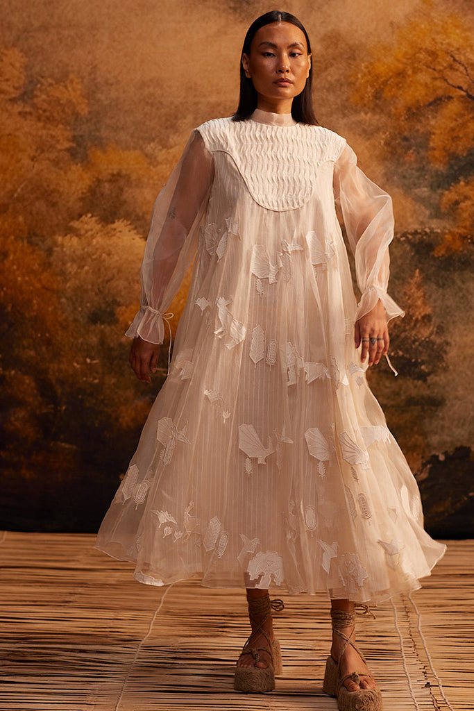 Saku Yoke Dress DRESSES Ahmev