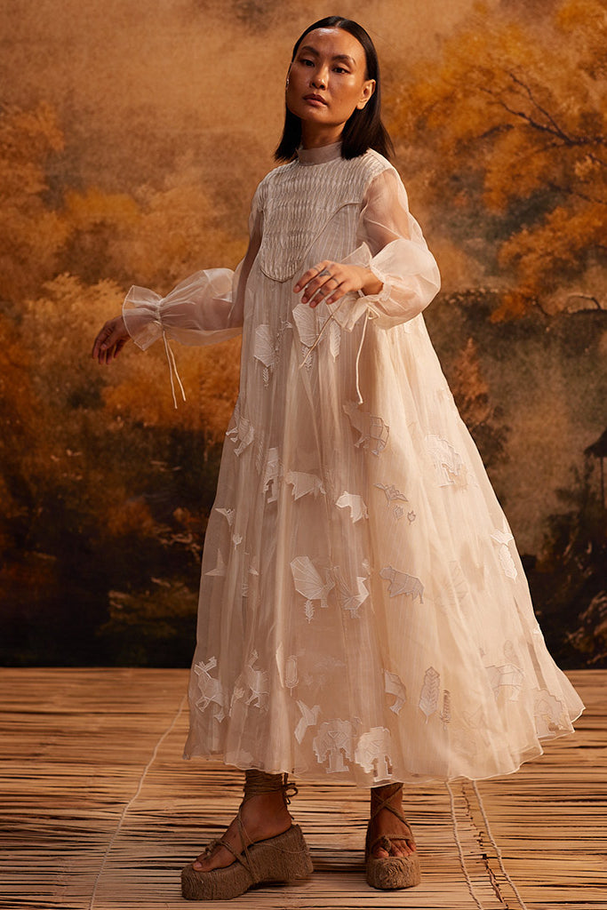 Saku Yoke Dress DRESSES Ahmev