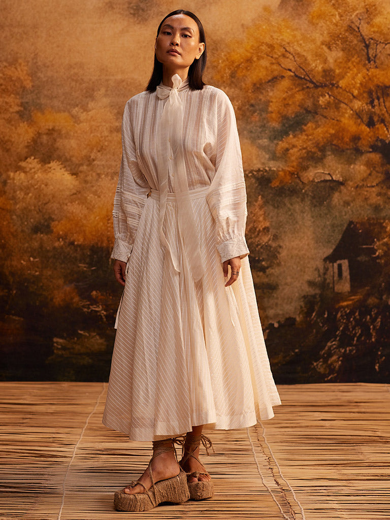 Enso Stripe Skirt BOTTOMS Ahmev