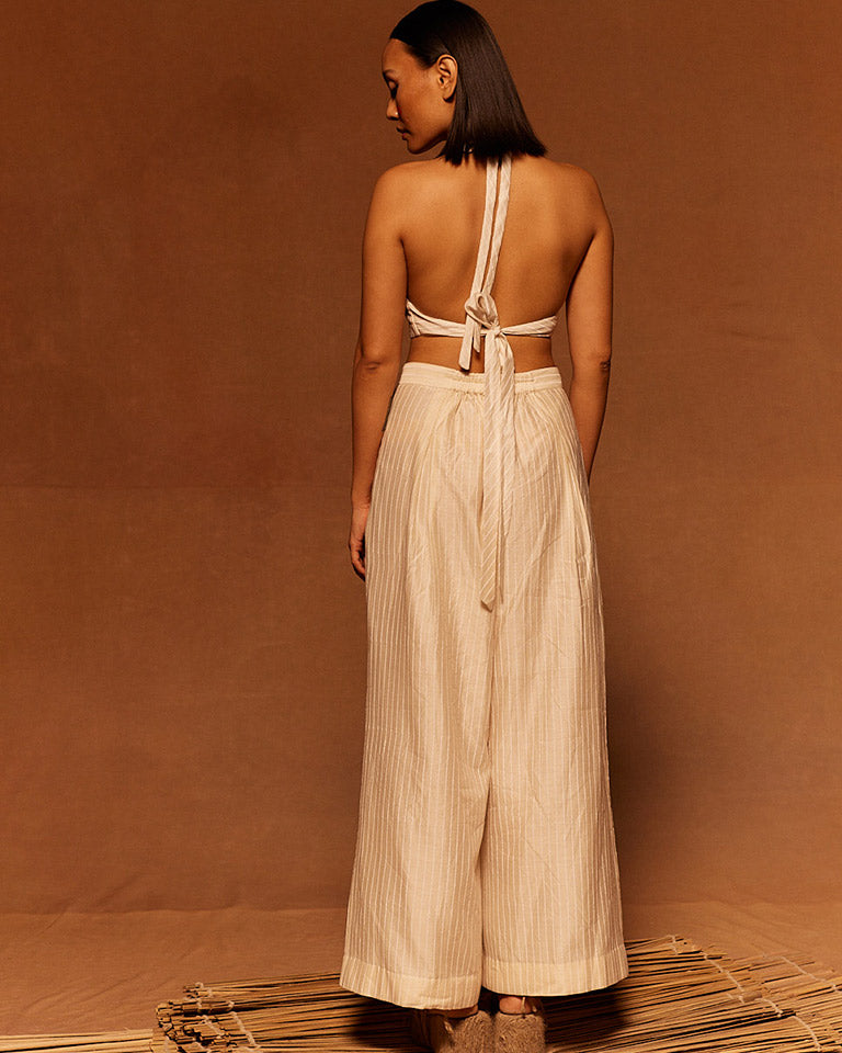 Shunkan Pleated Pants BOTTOMS Ahmev