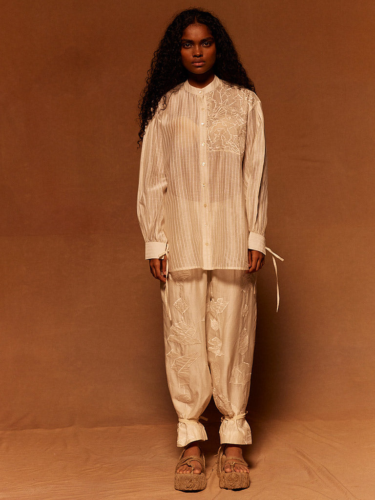 Dobutsu Mandarin Shirt TOPS Ahmev