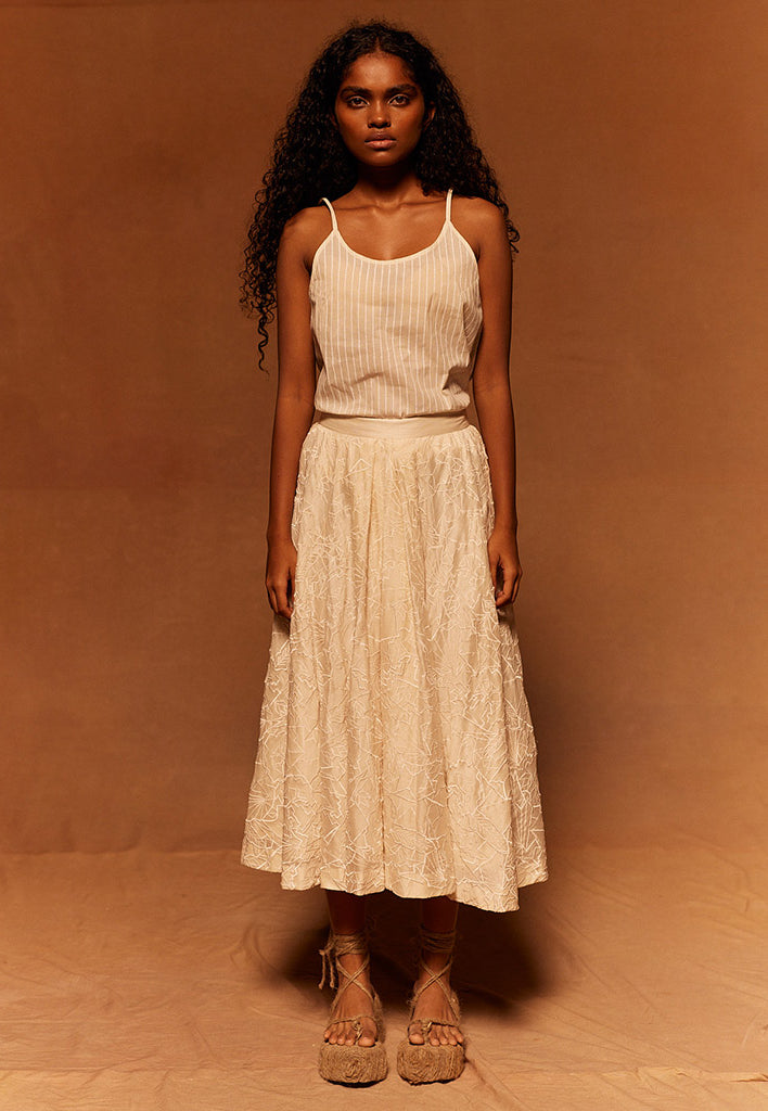 Muryo Emroidered Skirt BOTTOMS Ahmev