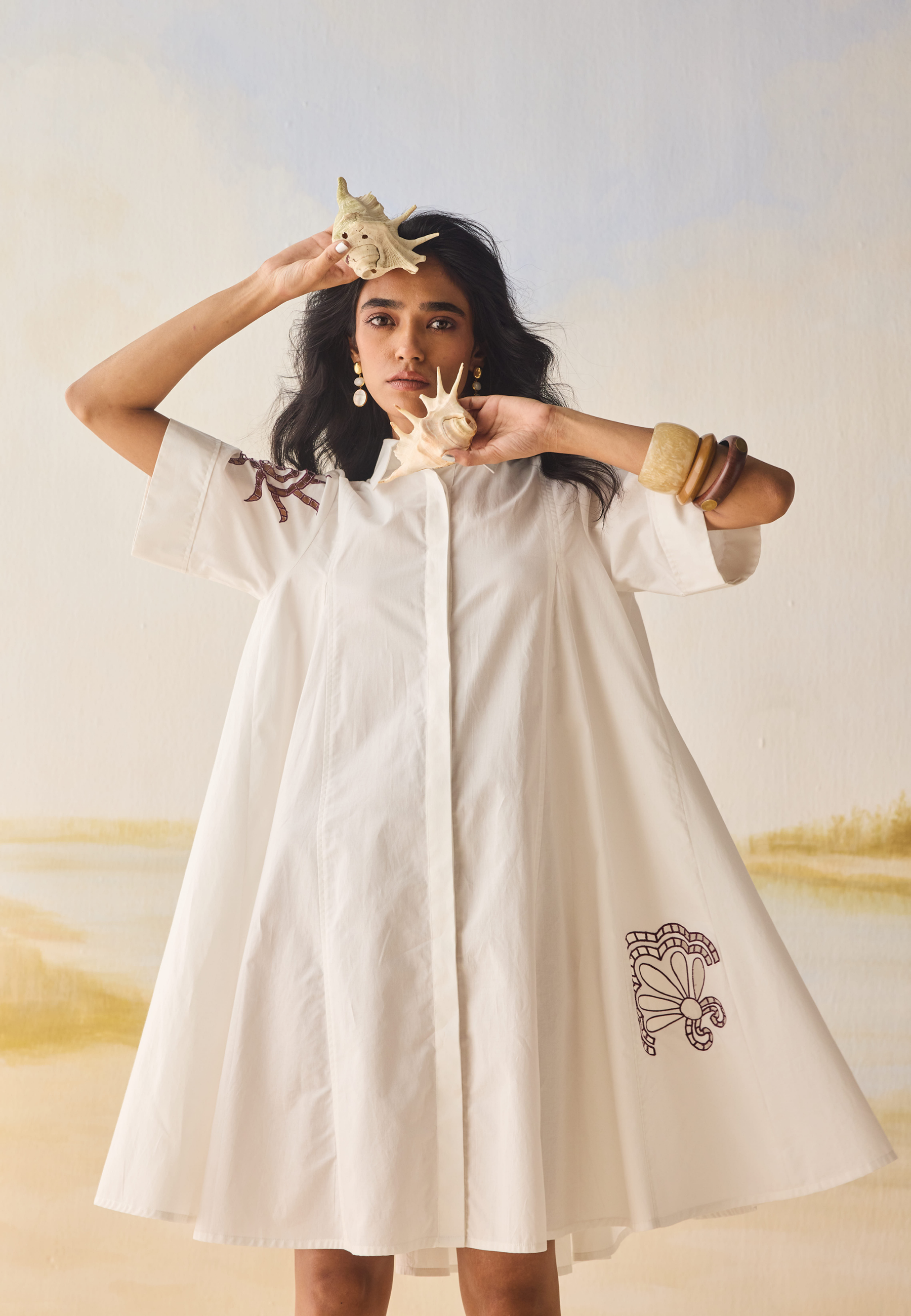 Arise Organic Cotton Shirt Dress DRESSES SUI