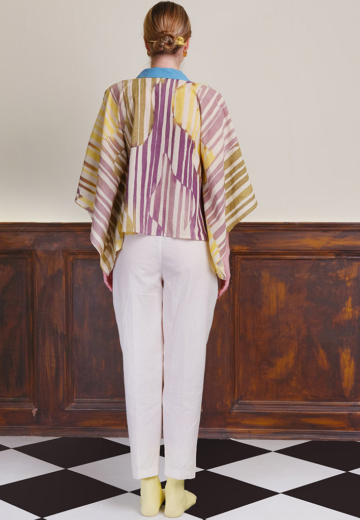 Footnote In Indigo Shirt TOPS IKKIVI