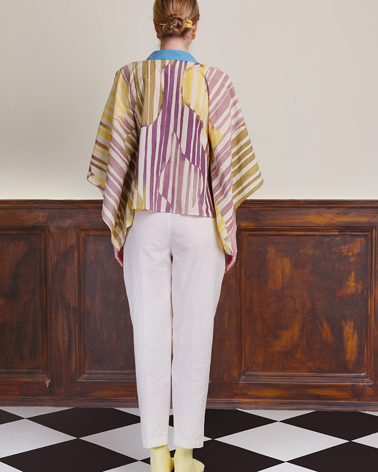 Footnote In Indigo Shirt TOPS IKKIVI
