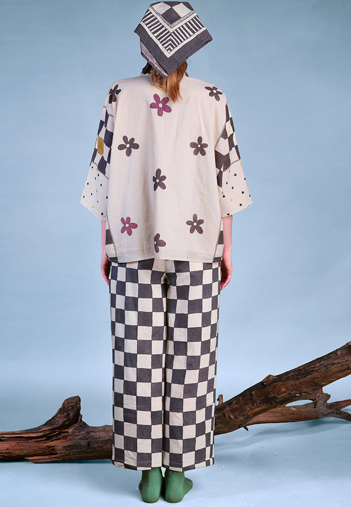 Flower Pressed In Pages Shirt TOPS IKKIVI