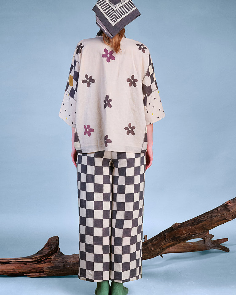 Flower Pressed In Pages Shirt TOPS IKKIVI