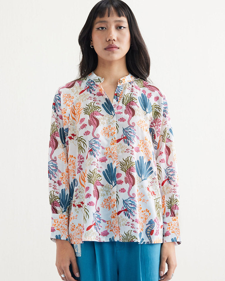 Blooming Reef Classic Shirt TOPS SUI