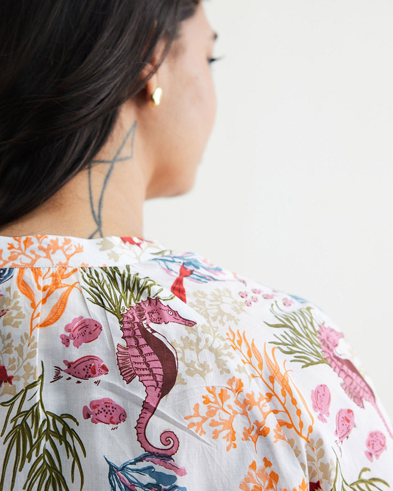 Blooming Reef Classic Shirt TOPS SUI