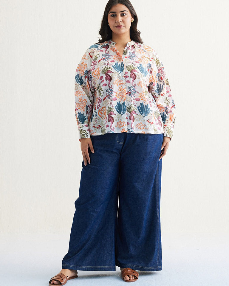 Blooming Reef Classic Shirt TOPS SUI