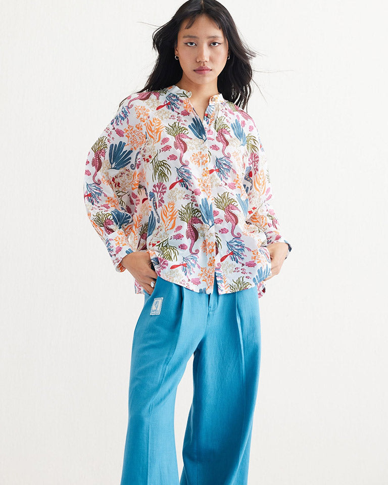 Blooming Reef Classic Shirt TOPS SUI
