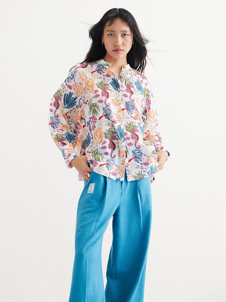 Blooming Reef Classic Shirt TOPS SUI