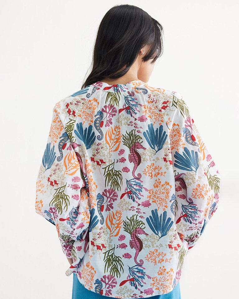 Blooming Reef Classic Shirt TOPS SUI