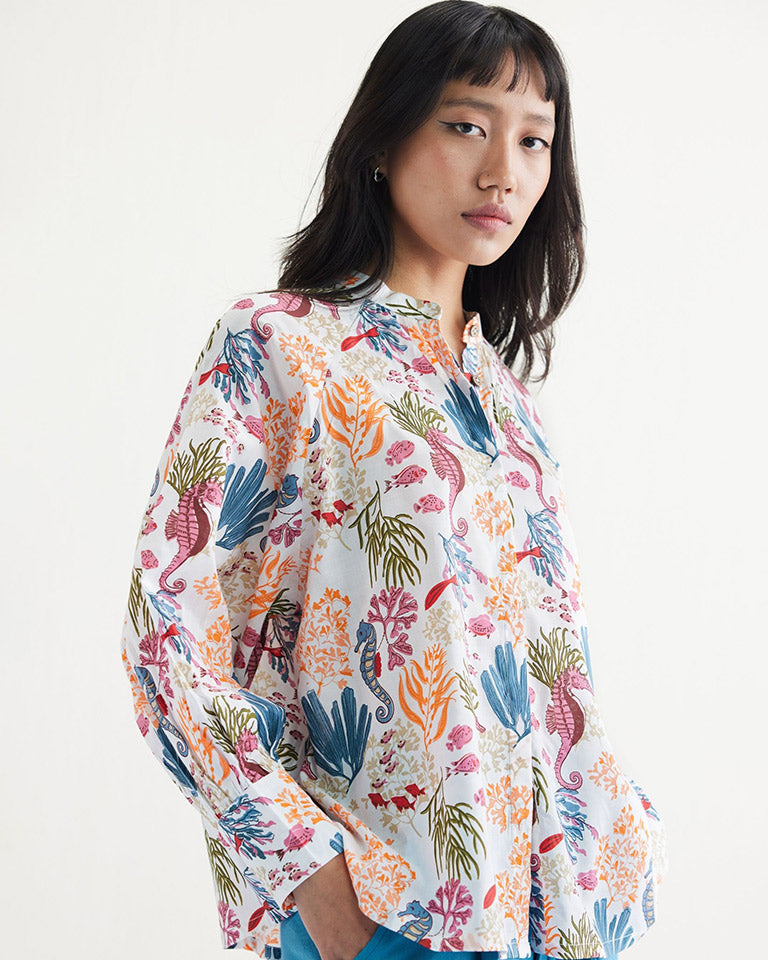 Blooming Reef Classic Shirt TOPS SUI