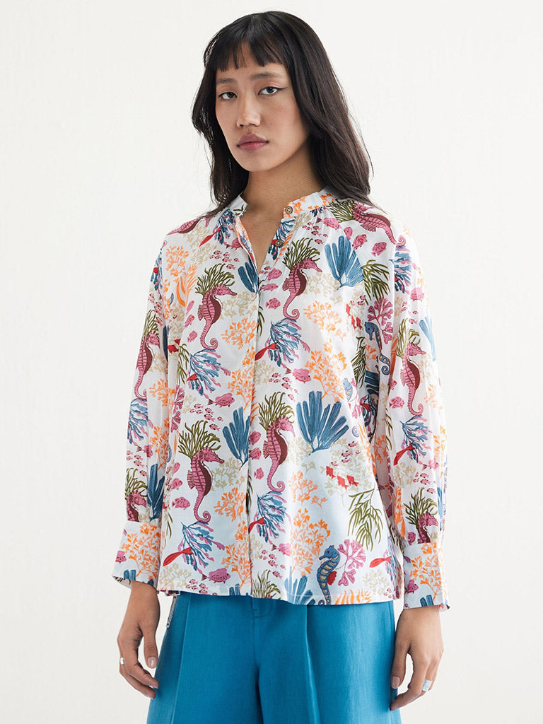 Blooming Reef Classic Shirt TOPS SUI