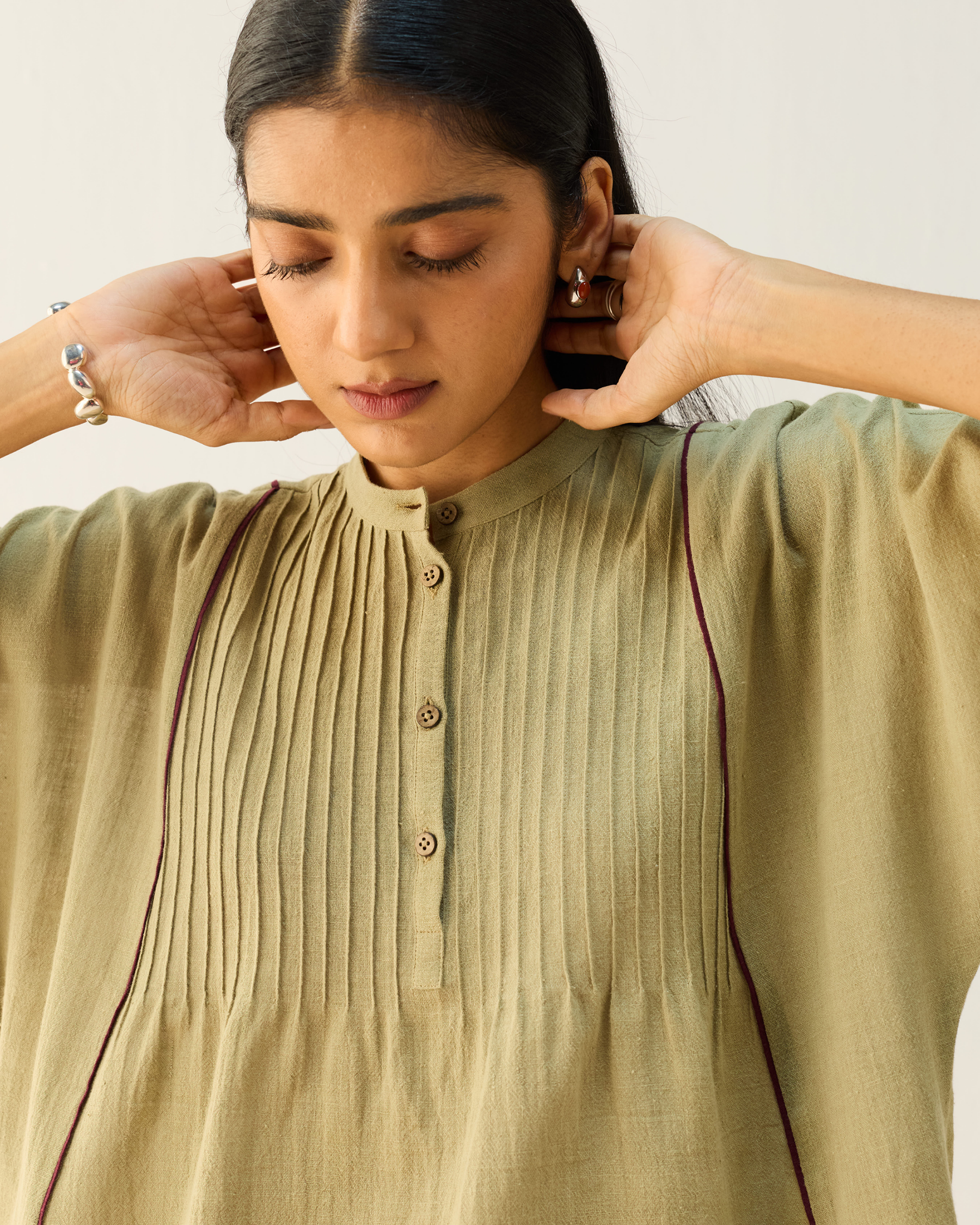 Bold Heart Organic Cotton Shirt TOPS SUI