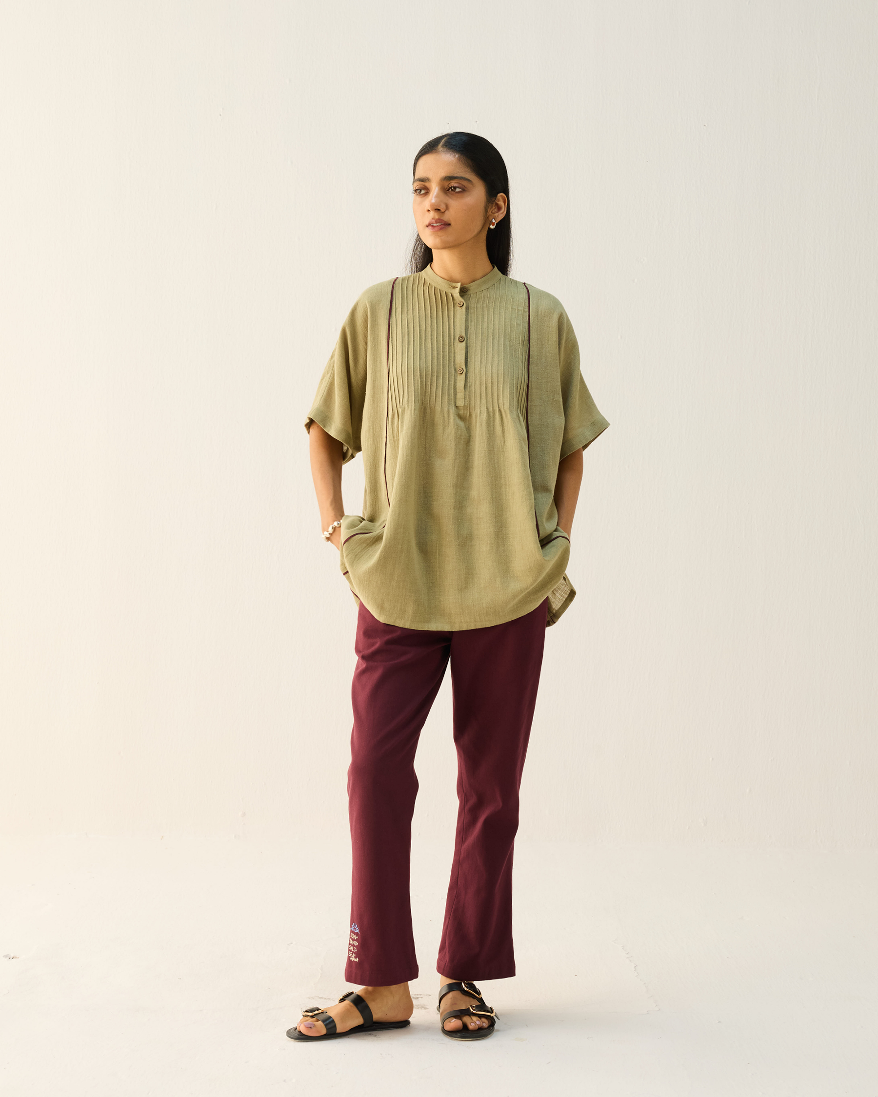 Bold Heart Organic Cotton Shirt TOPS SUI