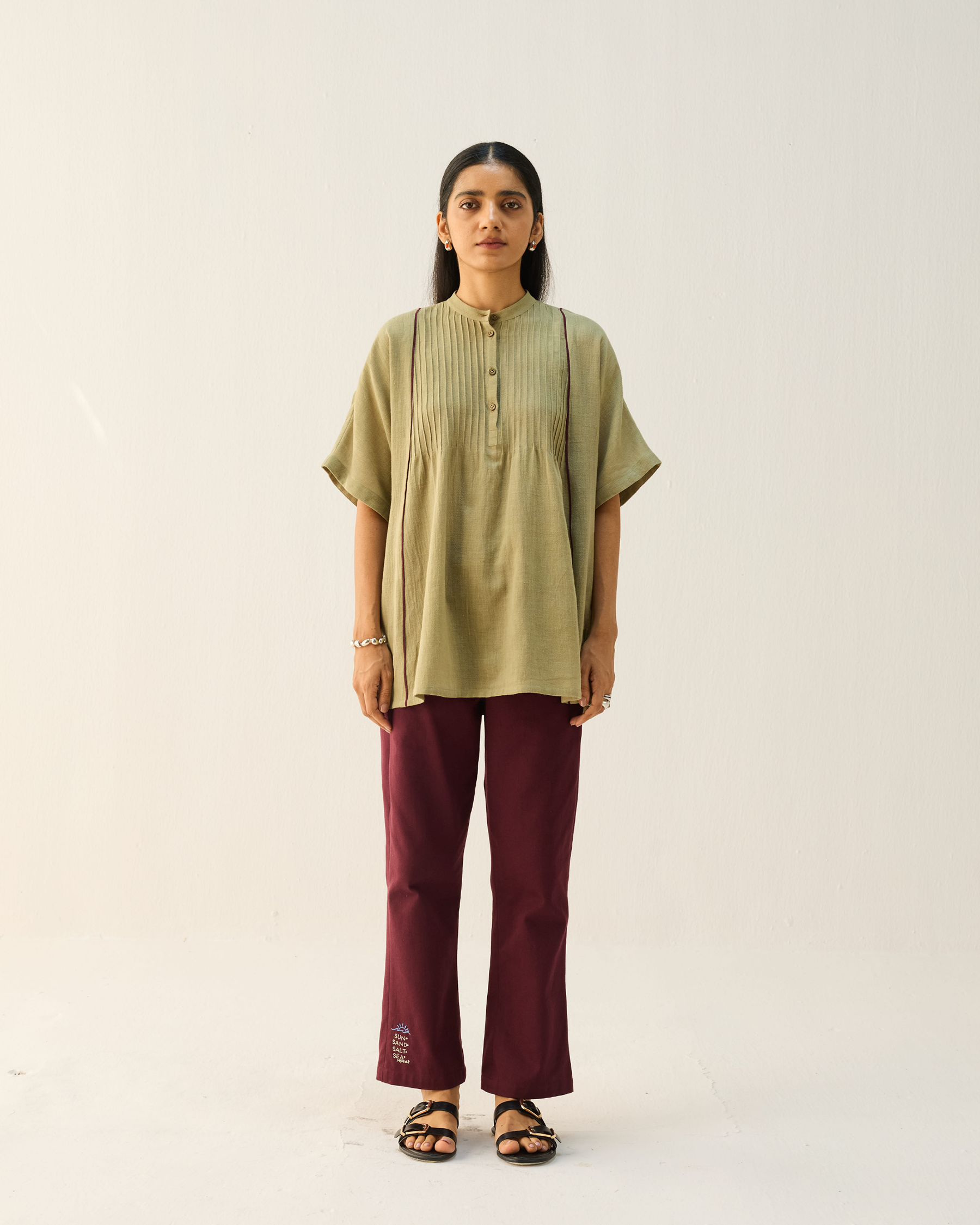 Bold Heart Organic Cotton Shirt TOPS SUI