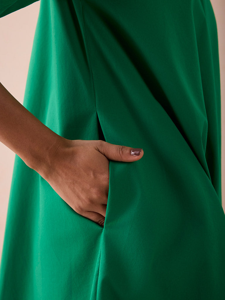 Bright Blessings Mandarin Collar Dress DRESSES SUI